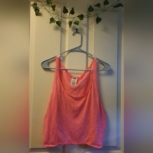 A PINK VS tank top w/lace back